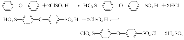 Benzenesulfonic acid,4,4'-oxybis-, 1,1'-dihydrazide can be prepared by diphenyl ether and chlorosulfonic acid
